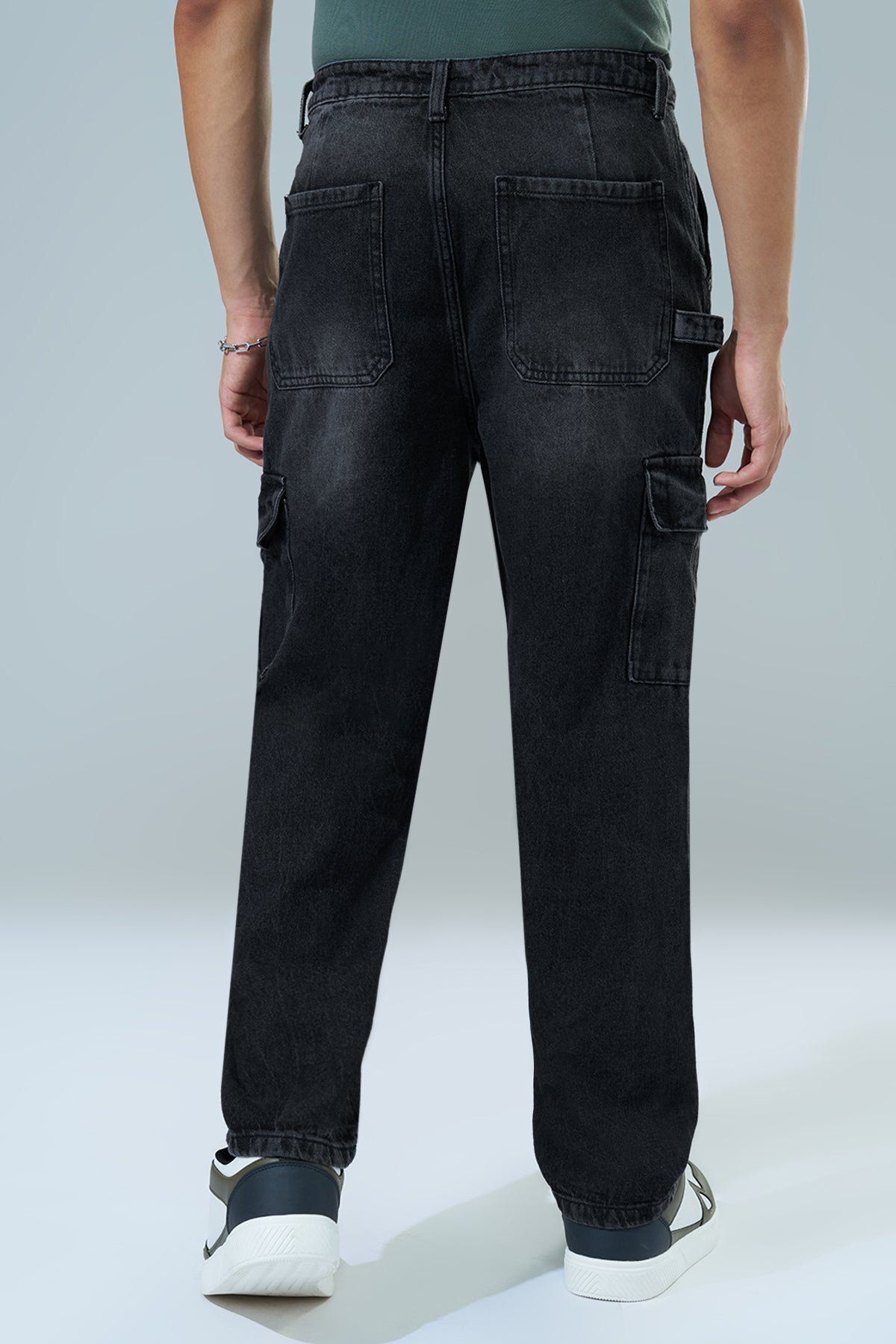 Charcoal Carpenter Fit Jeans