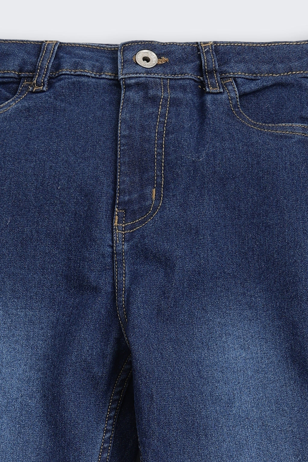 Navy 5 Pocketed Regular Fit Jeans
