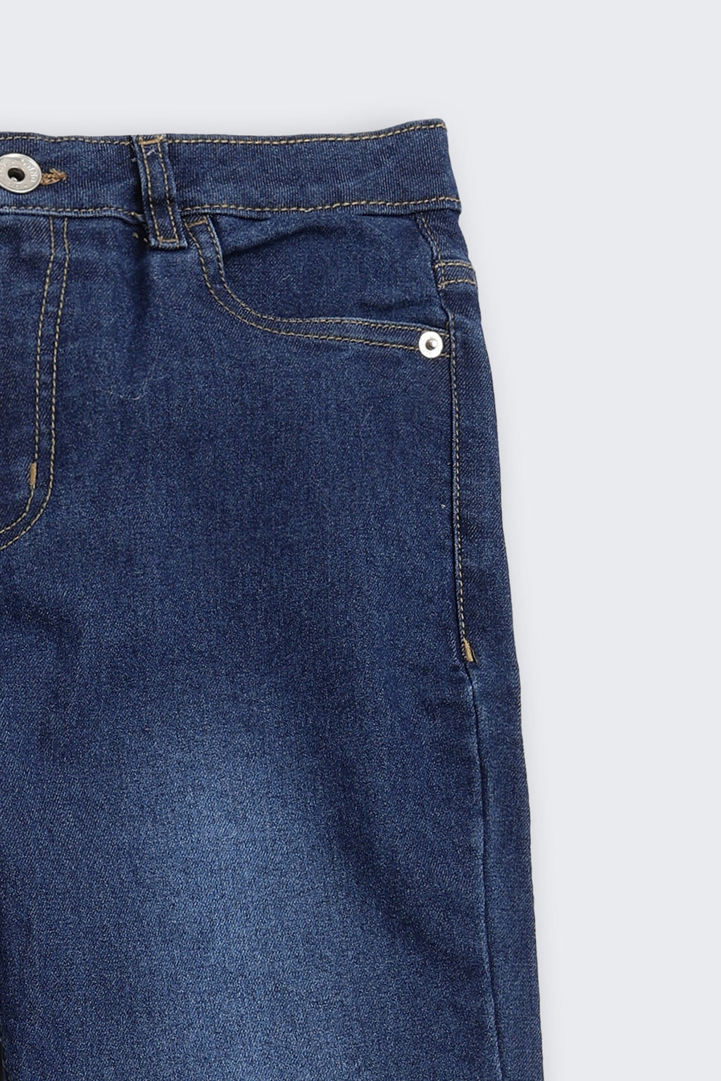 Navy 5 Pocketed Regular Fit Jeans