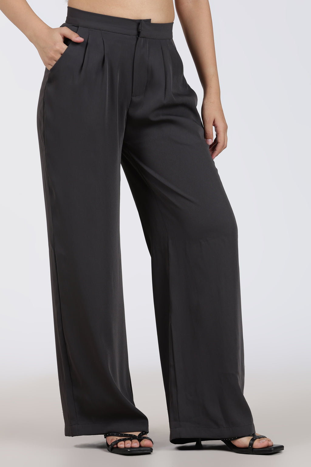 Black Regular Fit Pant