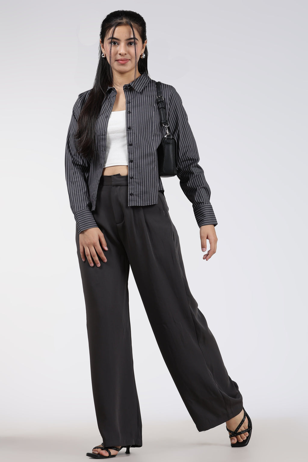 Black Regular Fit Pant