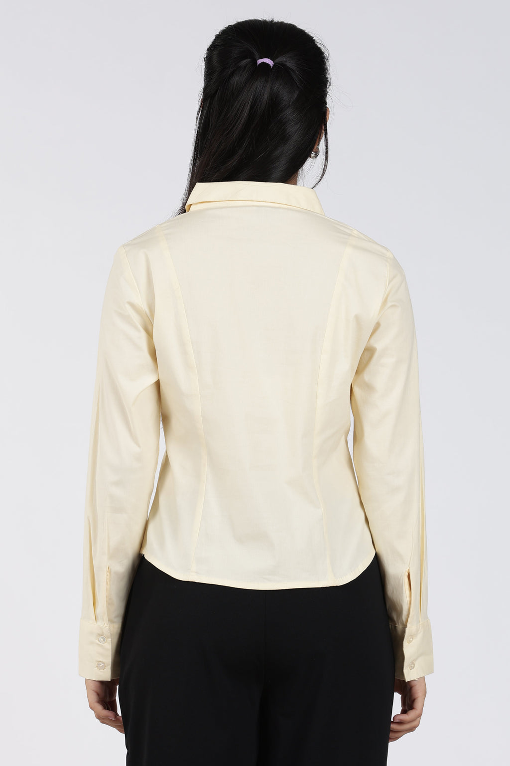 Yellow Essential Wear Regular Fit Shirt