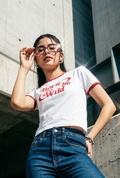 White Cotton Regular Fit T-Shirt