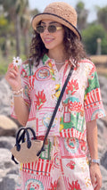 Multi Coloured Patterned Regular Fit Shirt