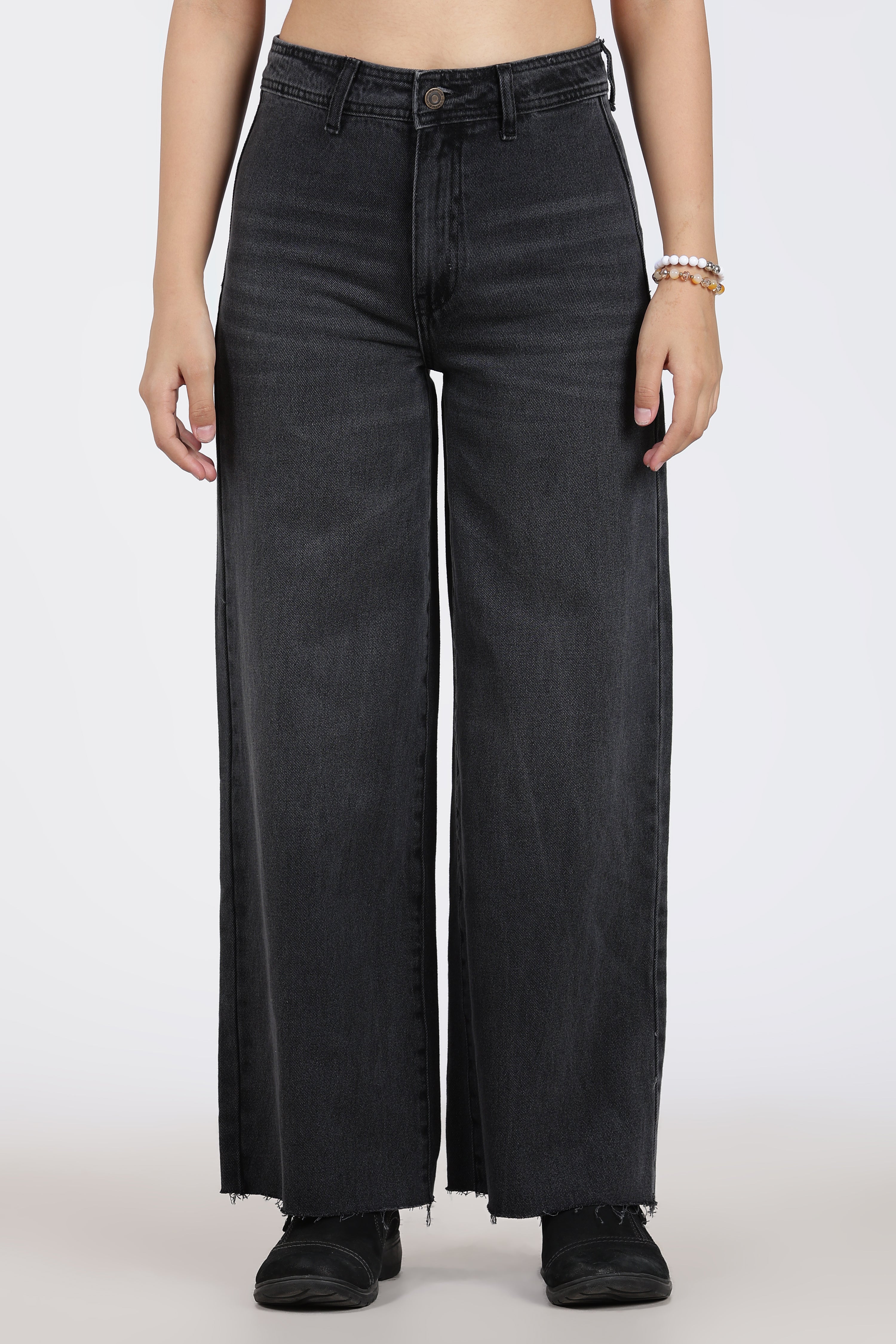 Black Regular Fit Jeans