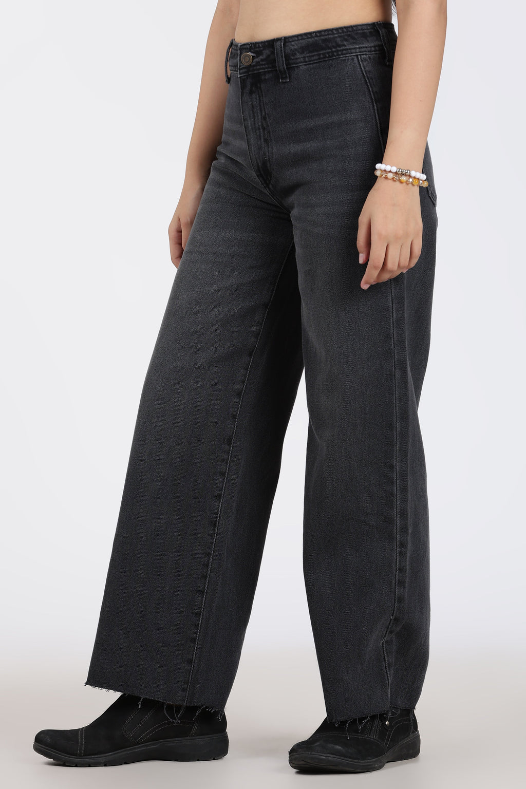 Black Regular Fit Jeans