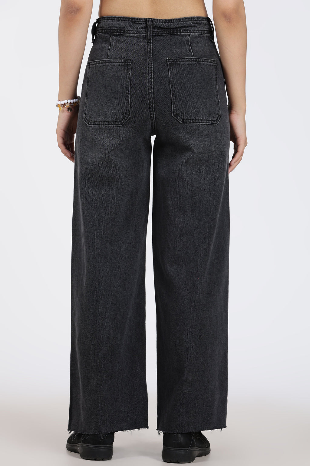 Black Regular Fit Jeans
