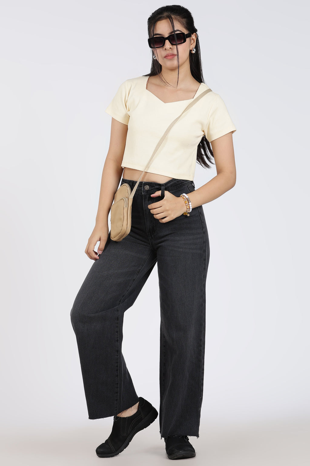 Black Regular Fit Jeans