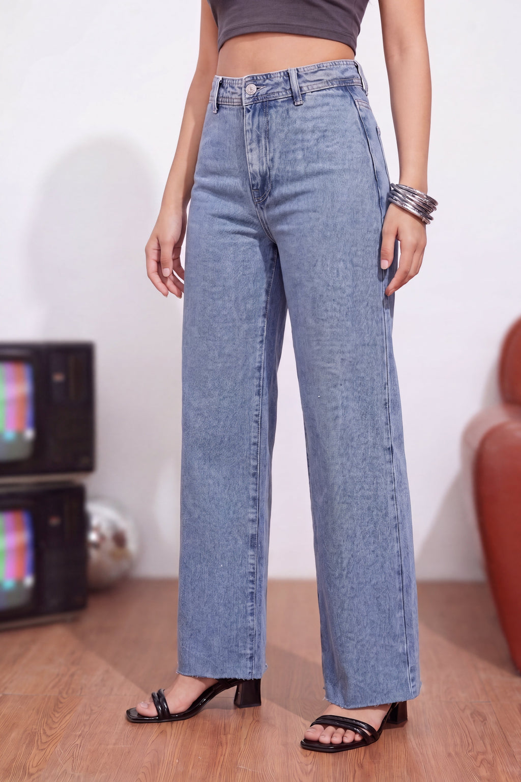 Blue Regular Fit Jeans