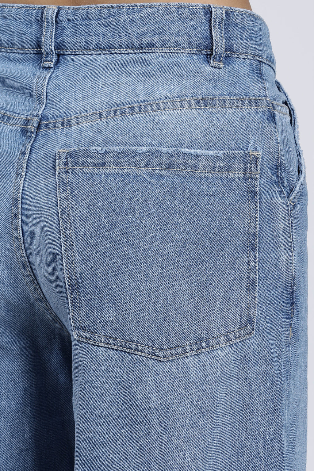 Light Blue 5 Pocketed Regular Fit Jeans