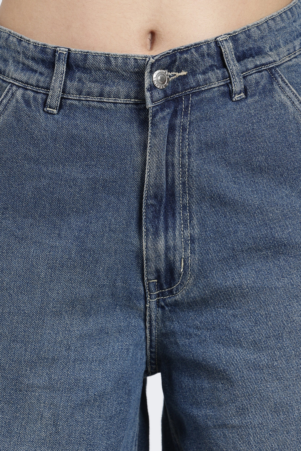 Blue 5 Pocketed Regular Fit Jeans