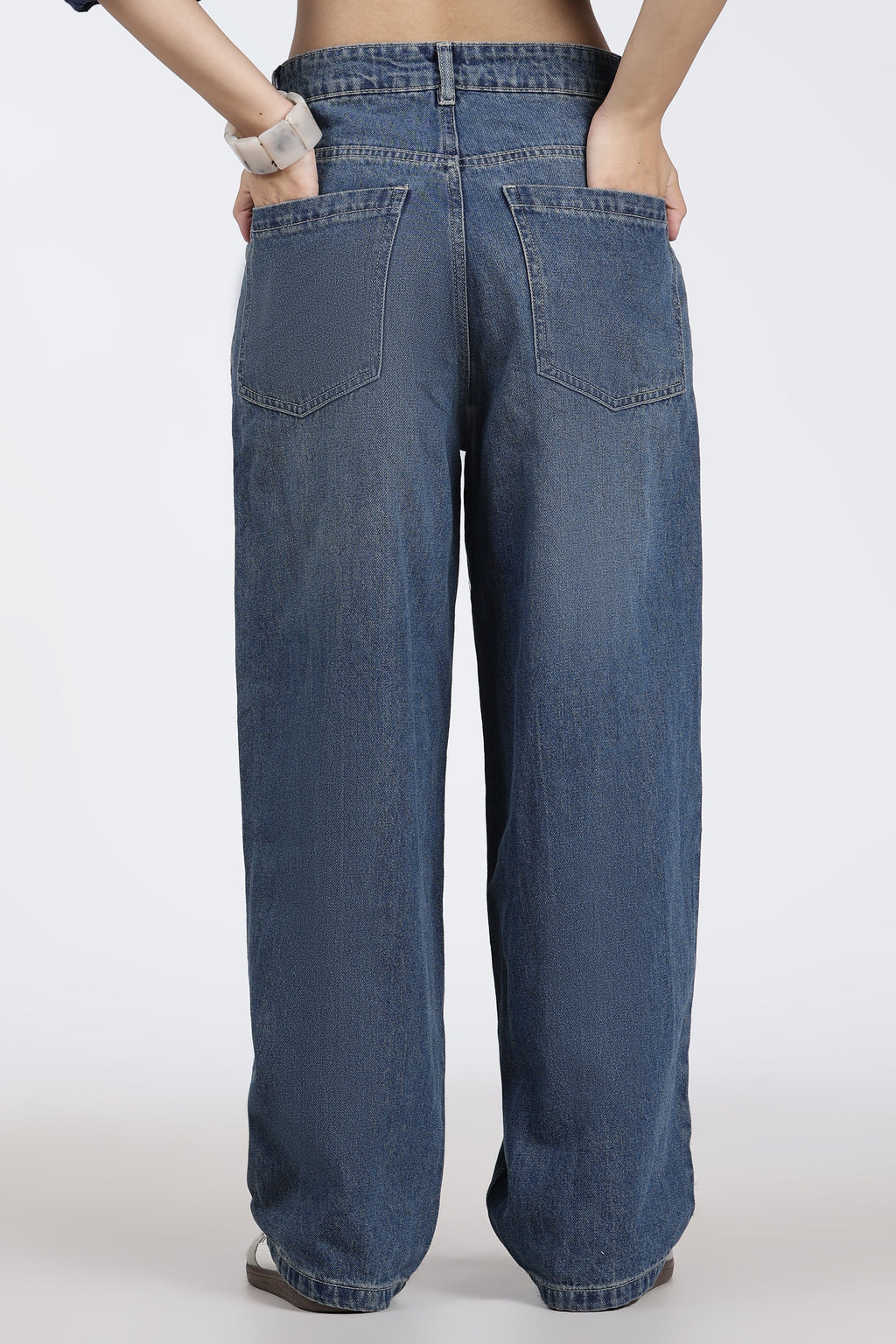 Blue 5 Pocketed Regular Fit Jeans