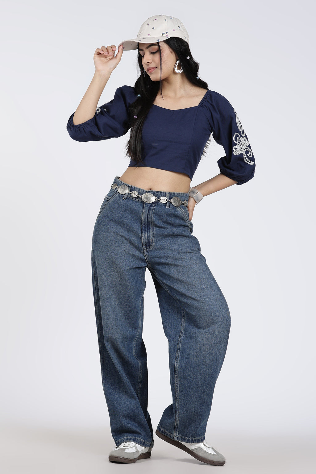 Blue 5 Pocketed Regular Fit Jeans