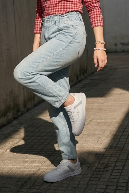 Light Blue 5 Pocketed Regular Fit Jeans