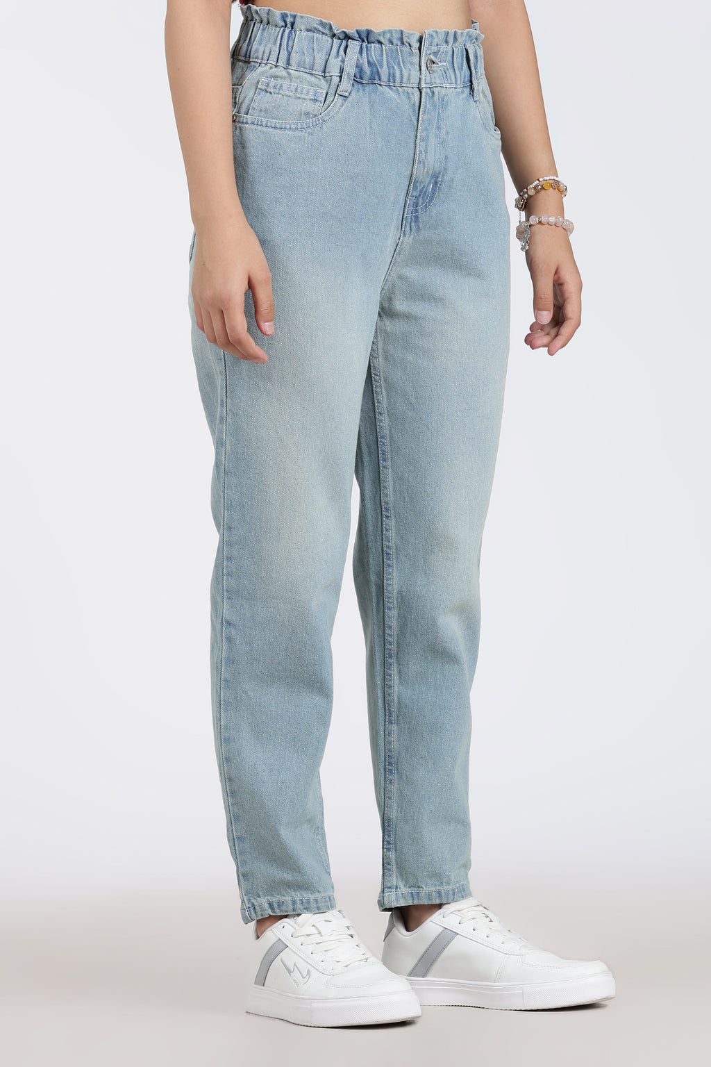 Light Blue 5 Pocketed Regular Fit Jeans