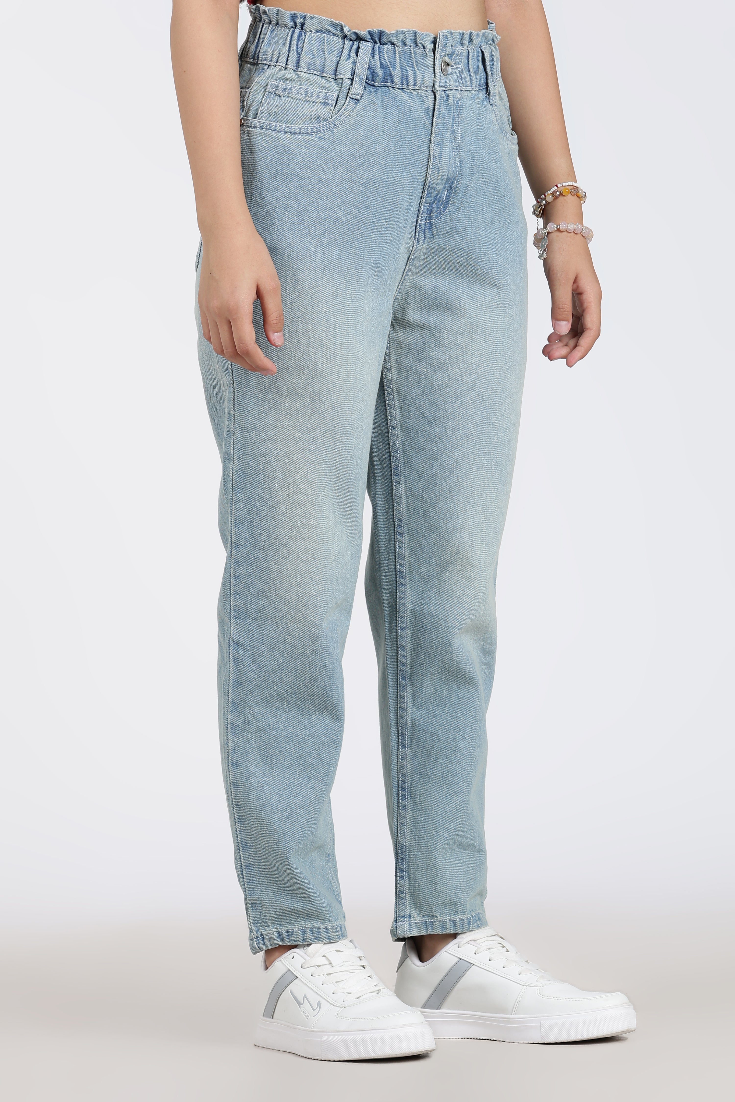 Light Blue 5 Pocketed Regular Fit Jeans