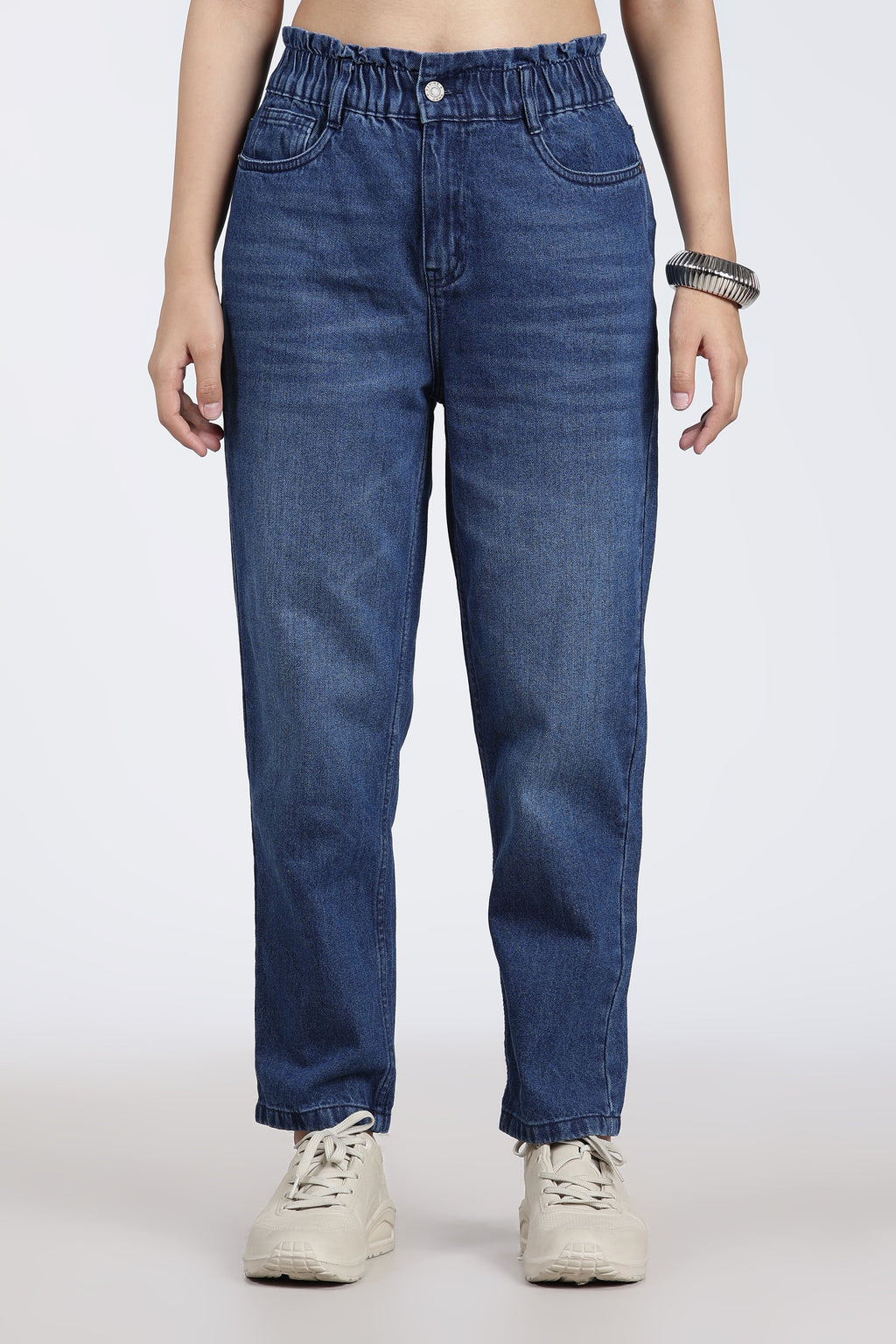 Blue 5 Pocketed Regular Fit Jeans