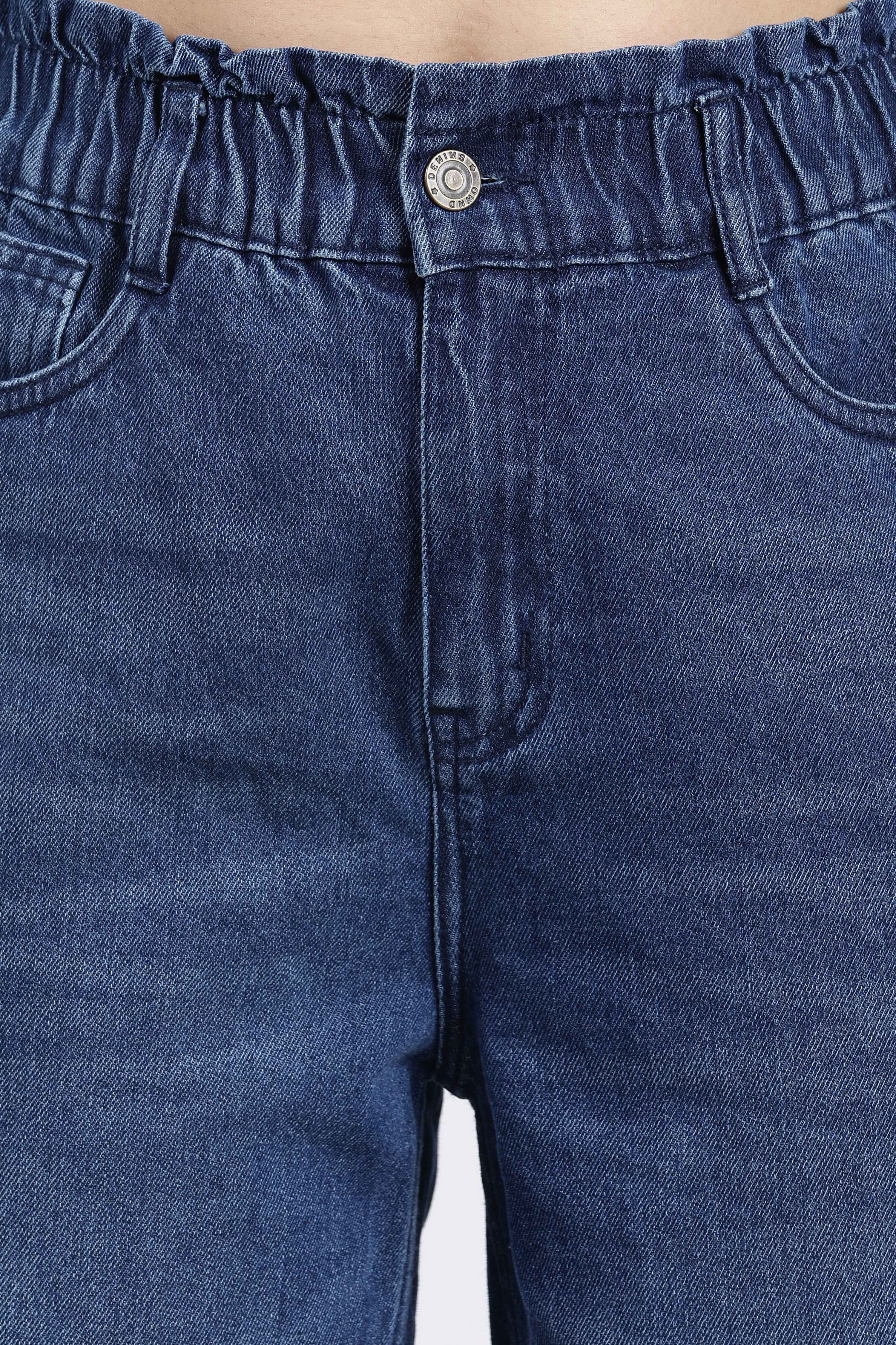 Blue 5 Pocketed Regular Fit Jeans