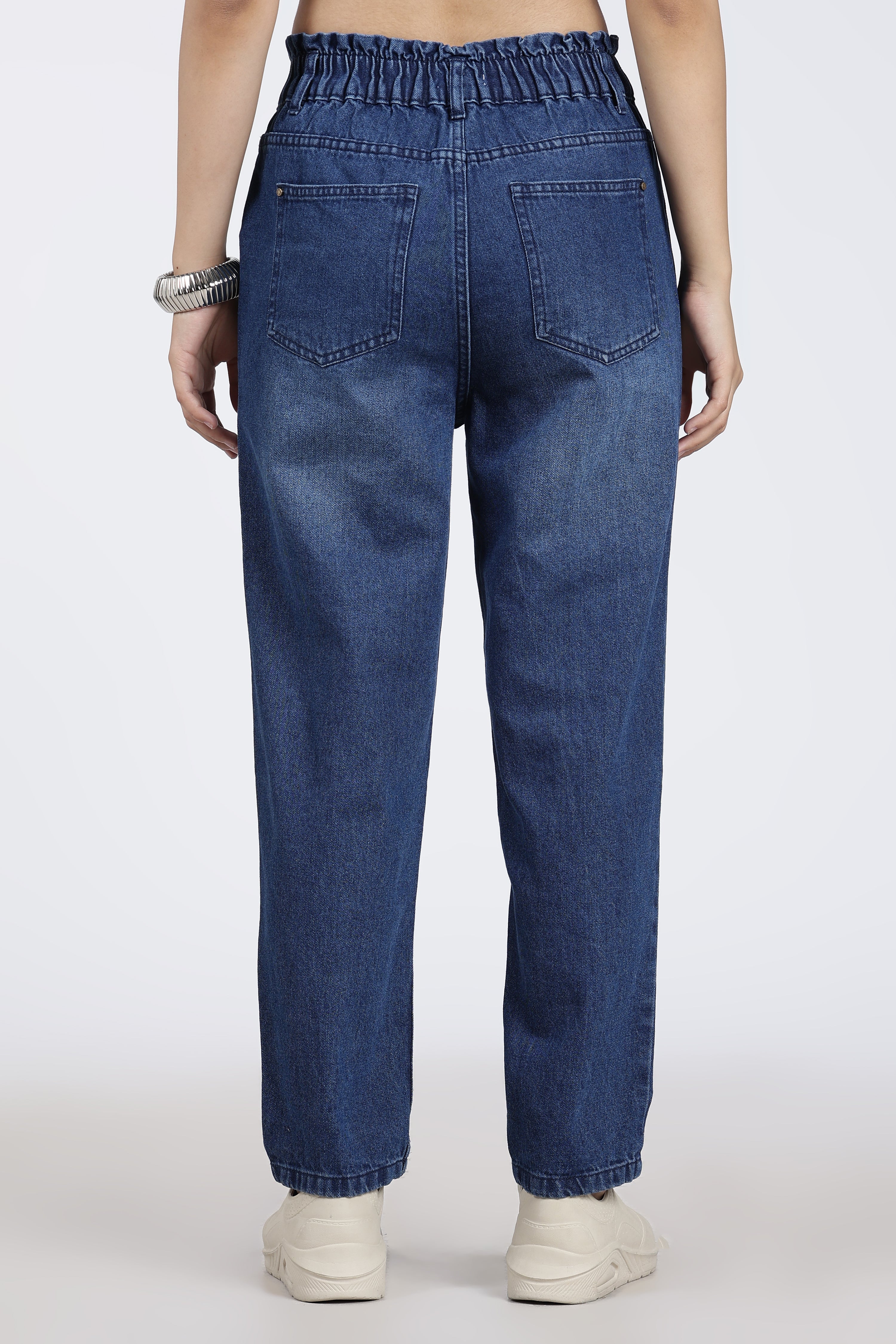 Blue 5 Pocketed Regular Fit Jeans