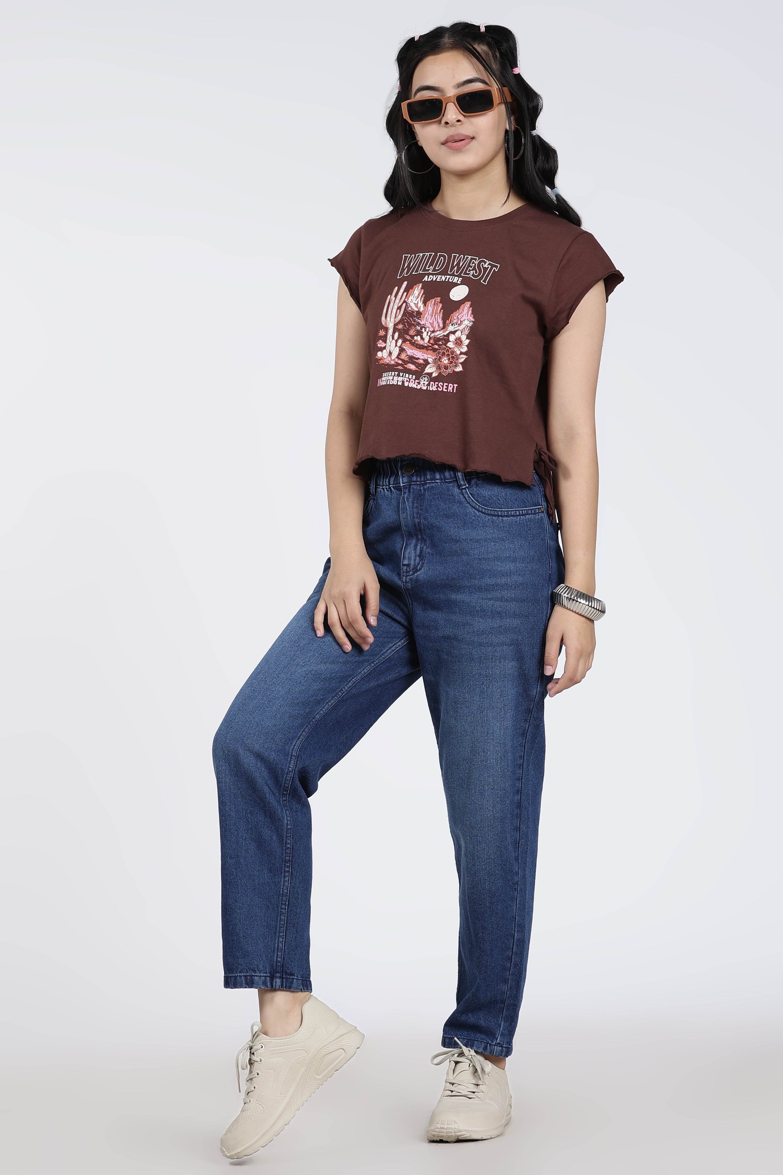 Blue 5 Pocketed Regular Fit Jeans