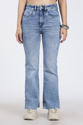 Light Blue 5 Pocketed Regular Fit Jeans