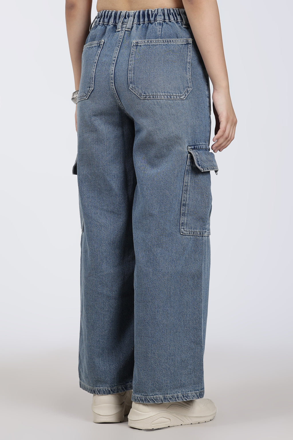 Blue 6 Pocketed Regular Fit Jeans