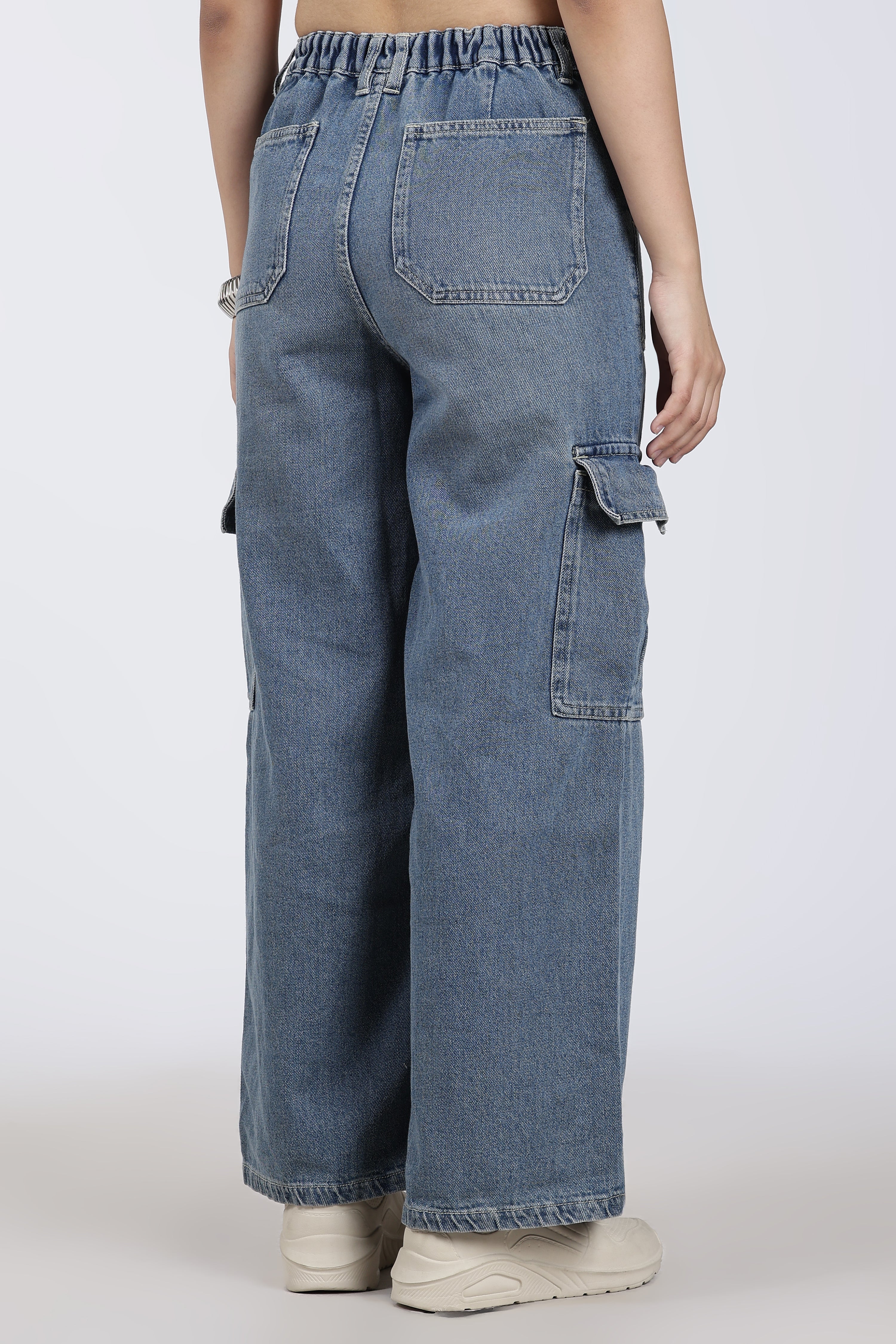 Blue 6 Pocketed Regular Fit Jeans