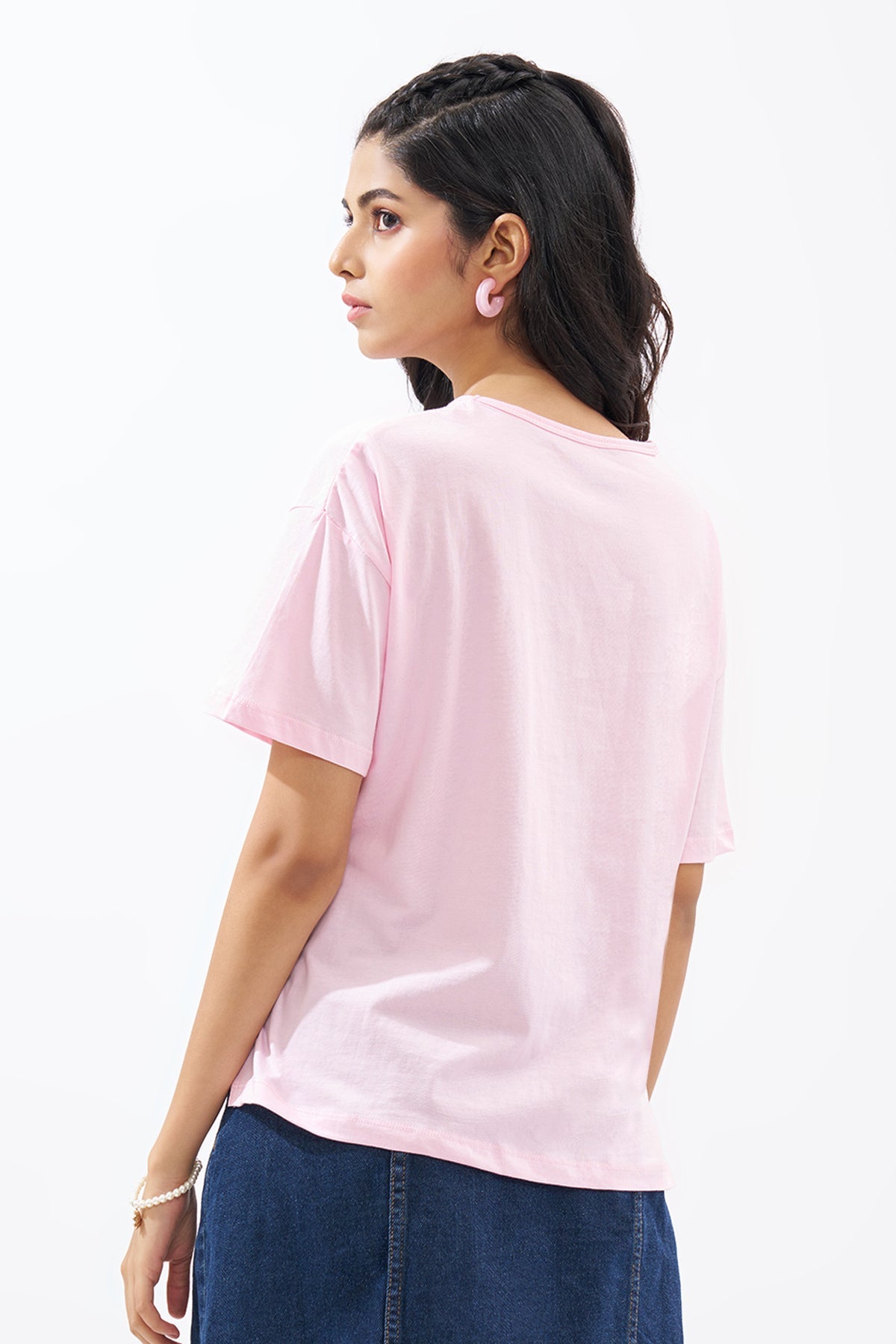 Pink Pancake Graphic T-Shirt