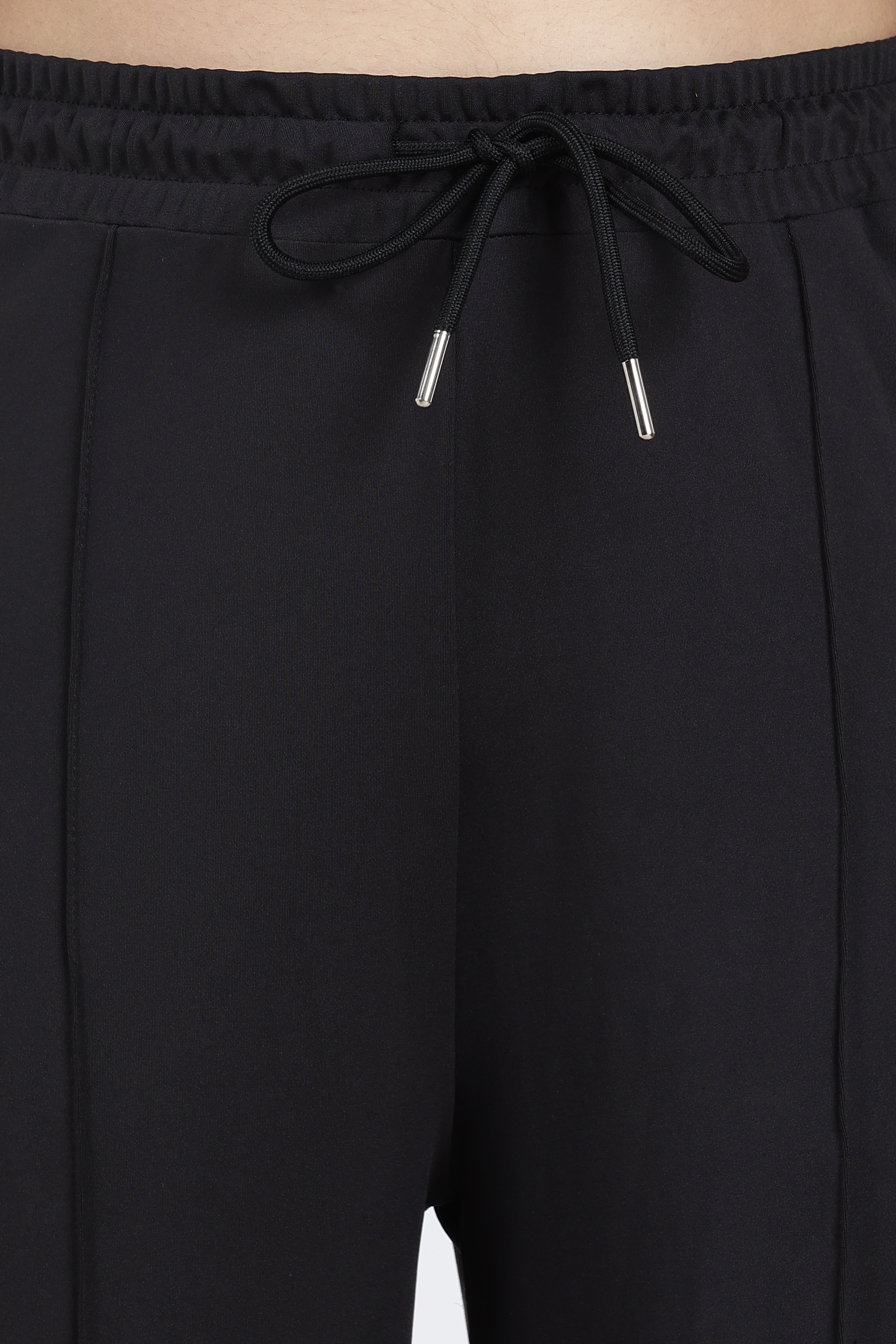 Black High Rise Relaxed Fit Pant