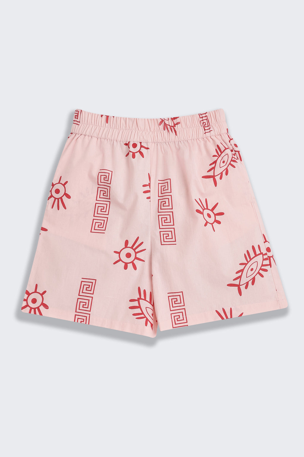 Pink Evil Eye All - Over Printed Regular Fit Co-ord Set