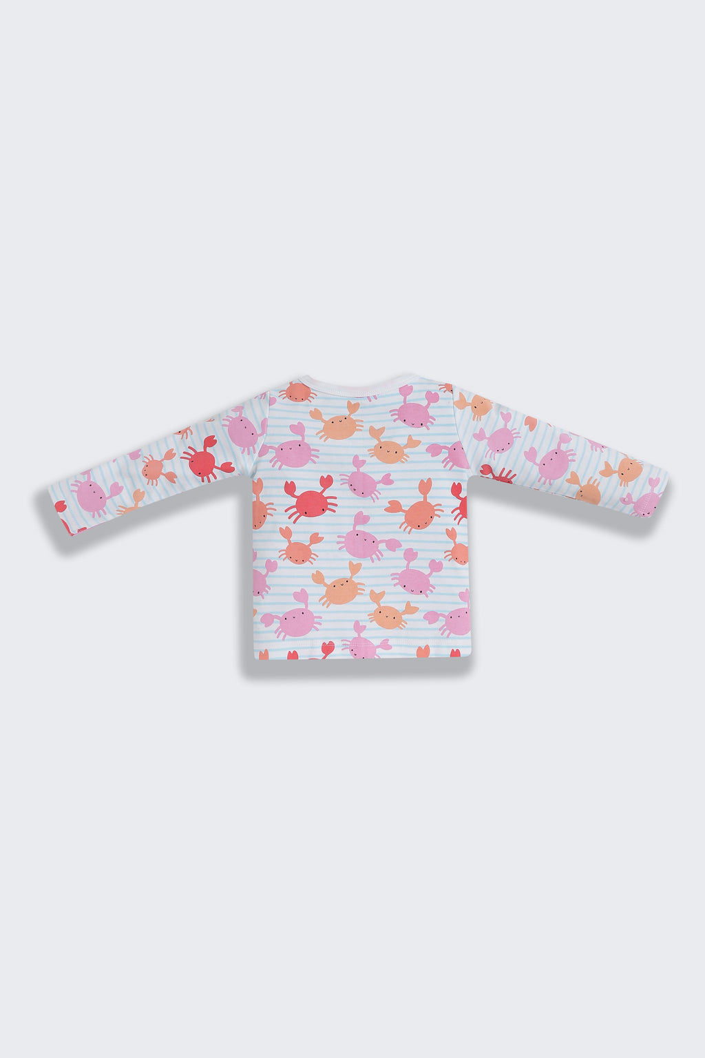 Multi-coloured Crabs Printed Regular Fit Co-ord Set