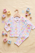Multi-coloured Printed Regular Fit Co-ord Set