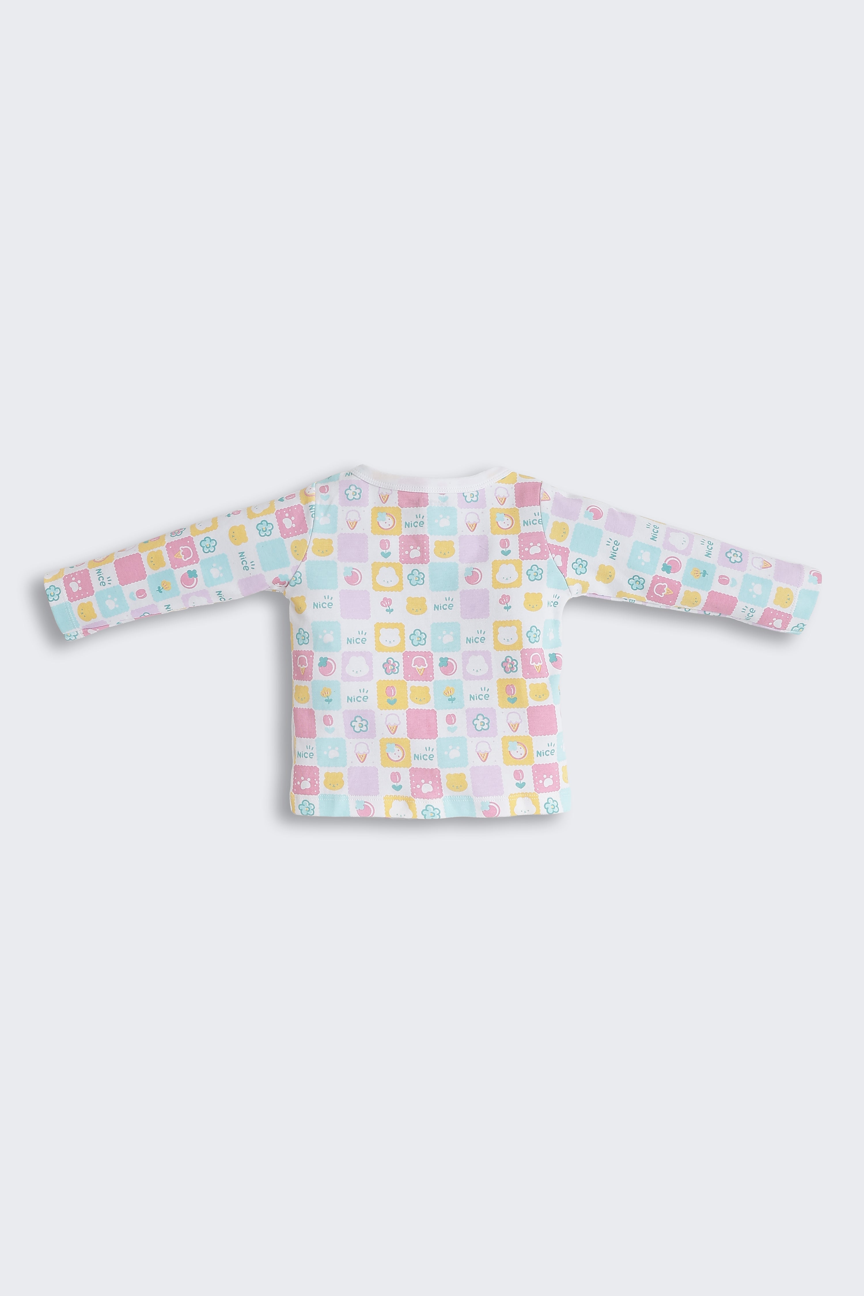 Multi-coloured Printed Regular Fit Co-ord Set