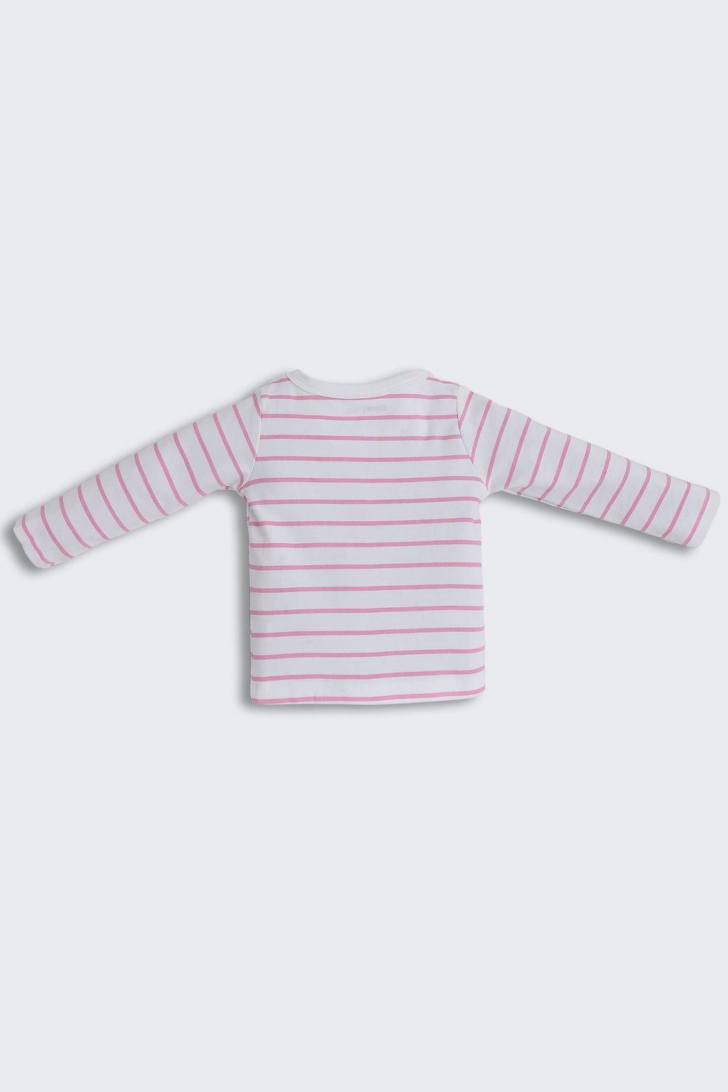 Pink Striped Regular Fit Co-ord Set