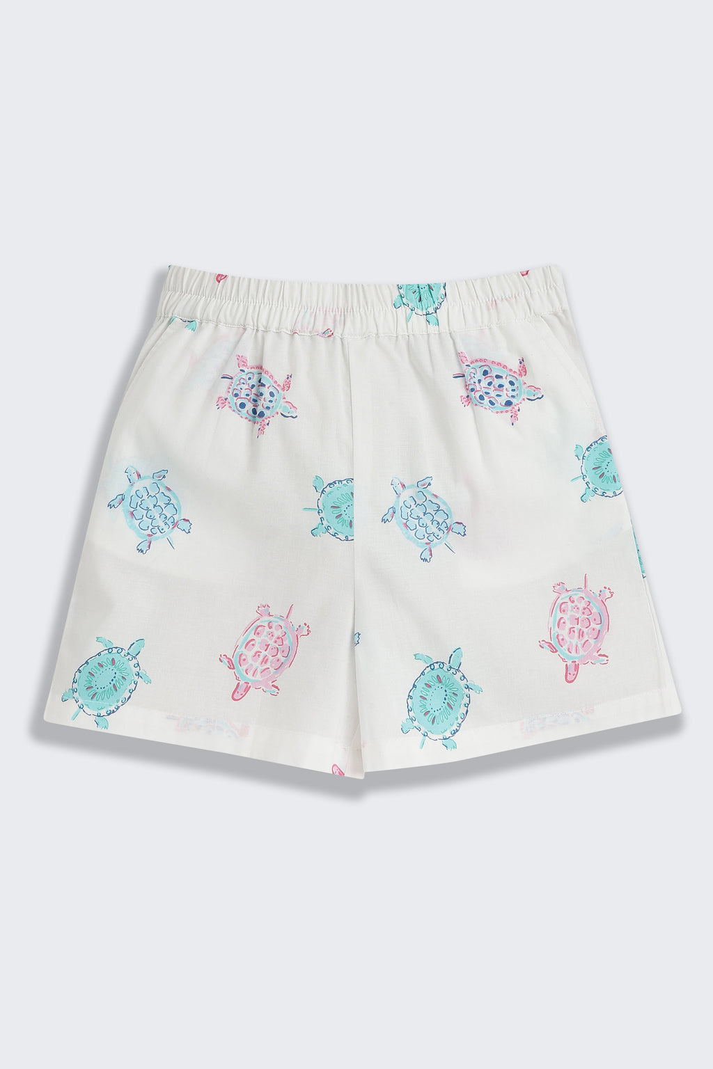 White Tortoise Printed Regular Fit Co-ord Set