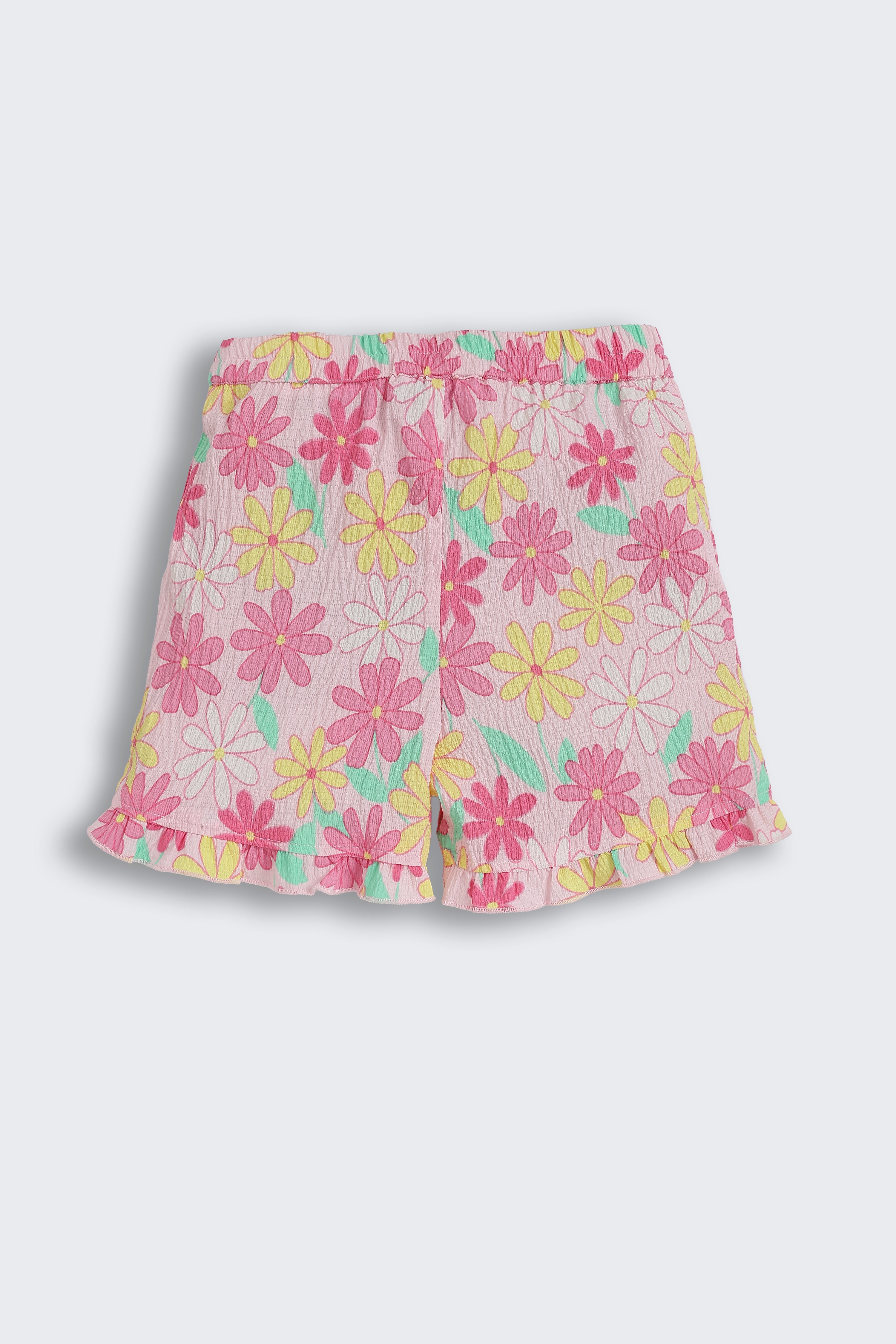 Pink Floral Printed Regular Fit Co-ord Set