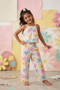 Multi-coloured Floral All - Over Printed Regular Fit Co-ord Set