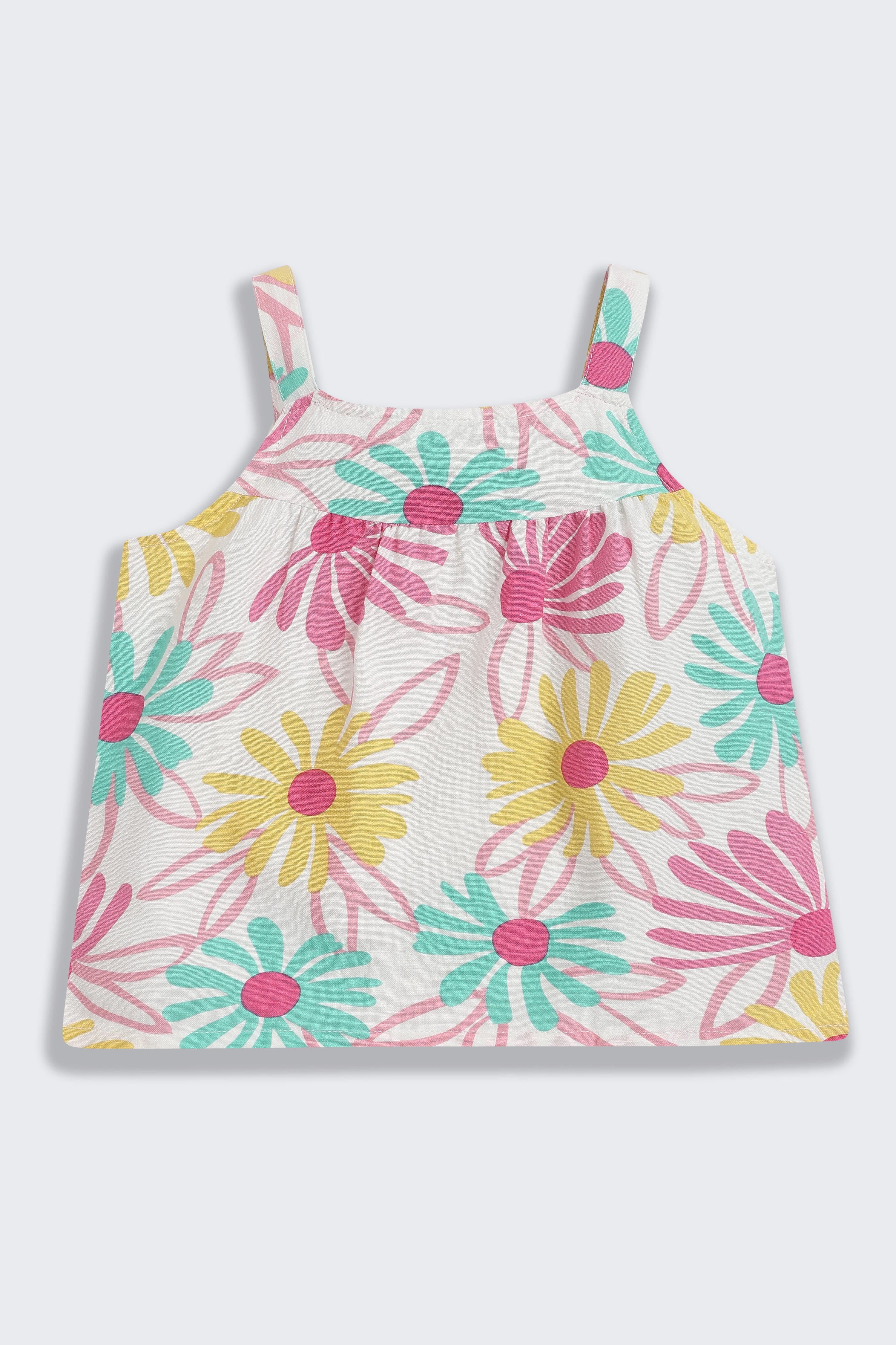 Multi-coloured Floral All - Over Printed Regular Fit Co-ord Set
