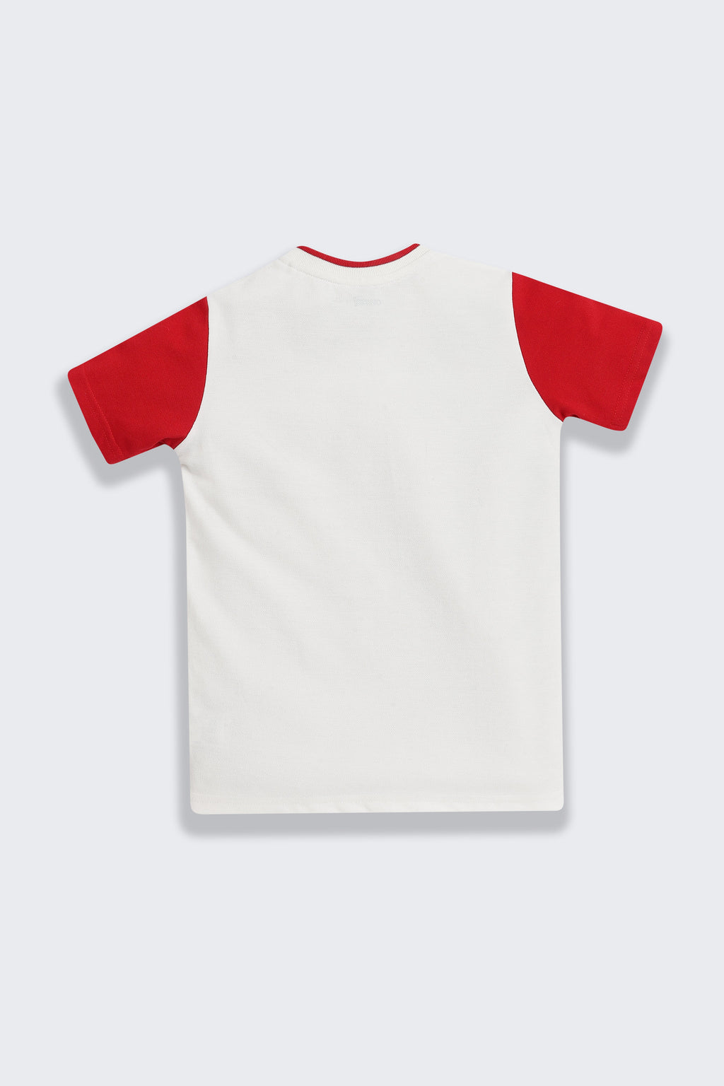 Red Typographic Printed Regular Fit Co-ord Set