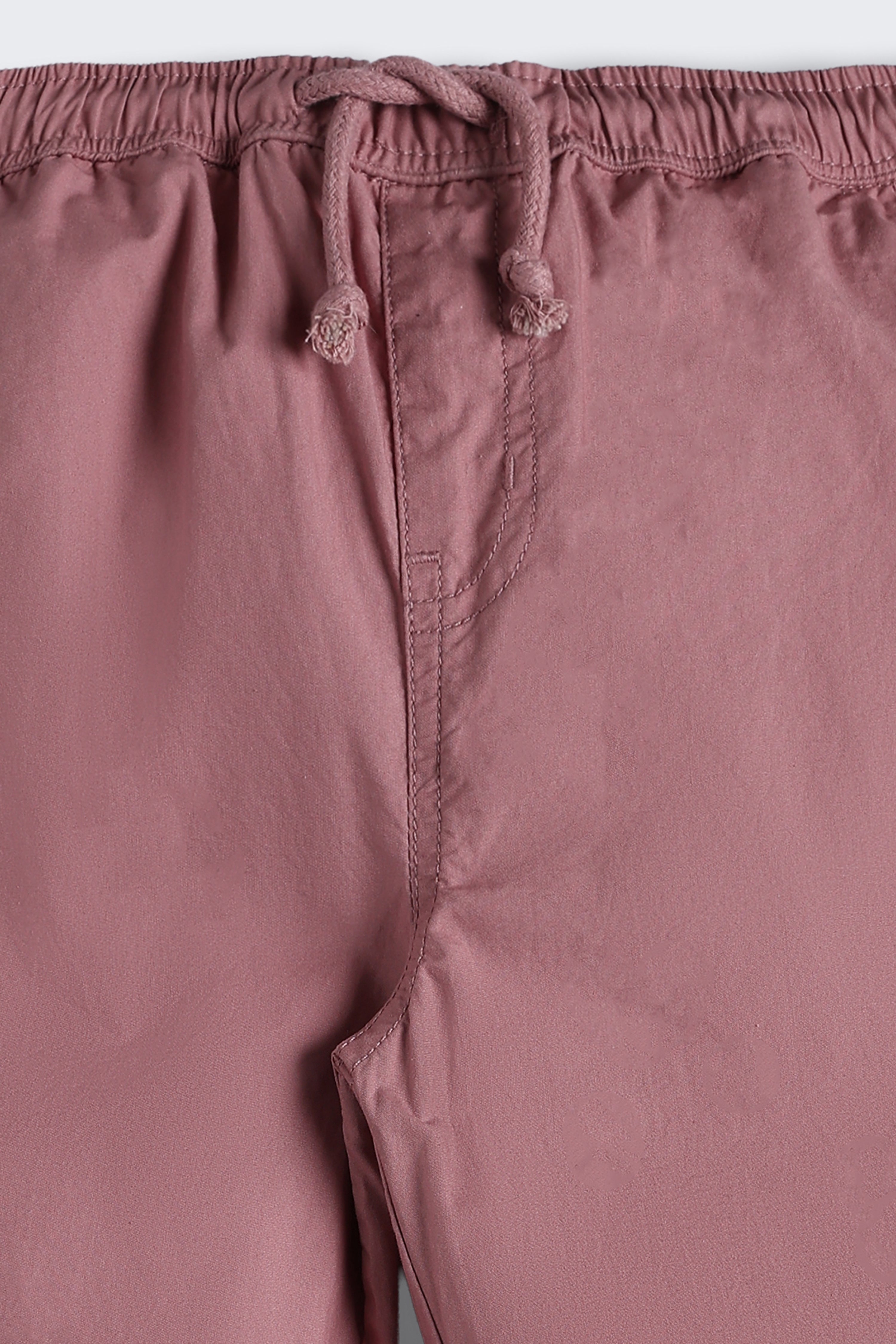 Pink 4 Pocketed Regular Fit Joggers