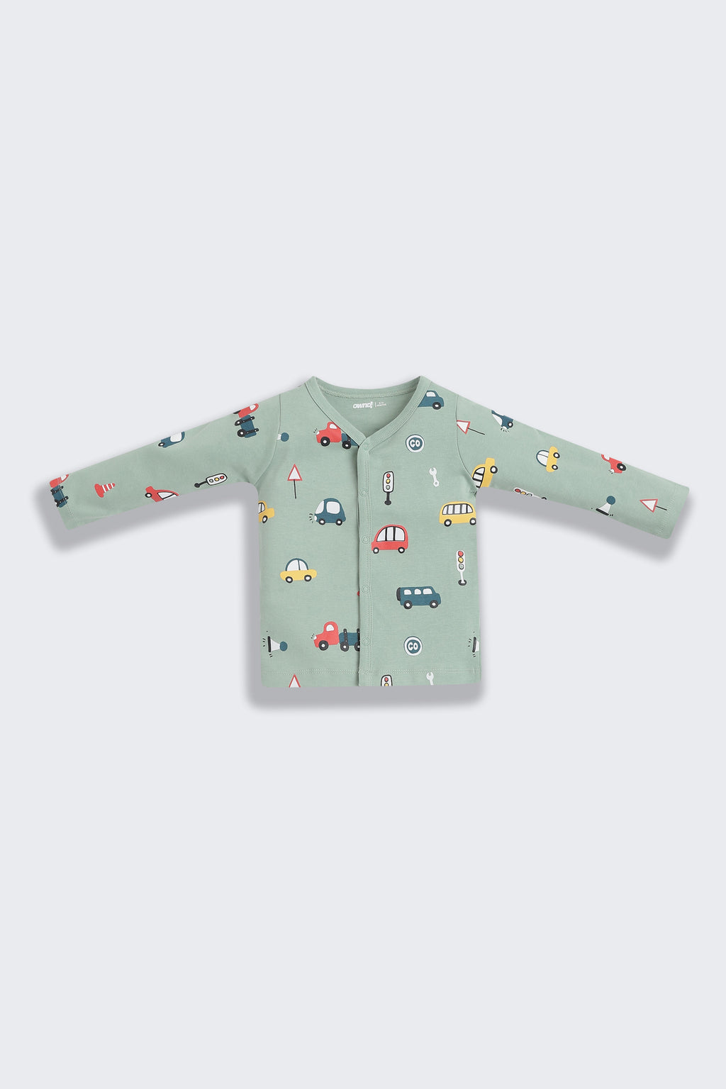 Green Bus Printed Regular Fit Co-ord Set