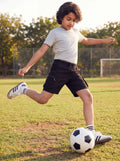 Black 4 Pocketed Regular Fit Shorts