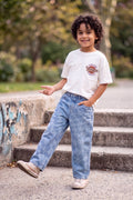 Blue 5 Pocketed Regular Fit Jeans