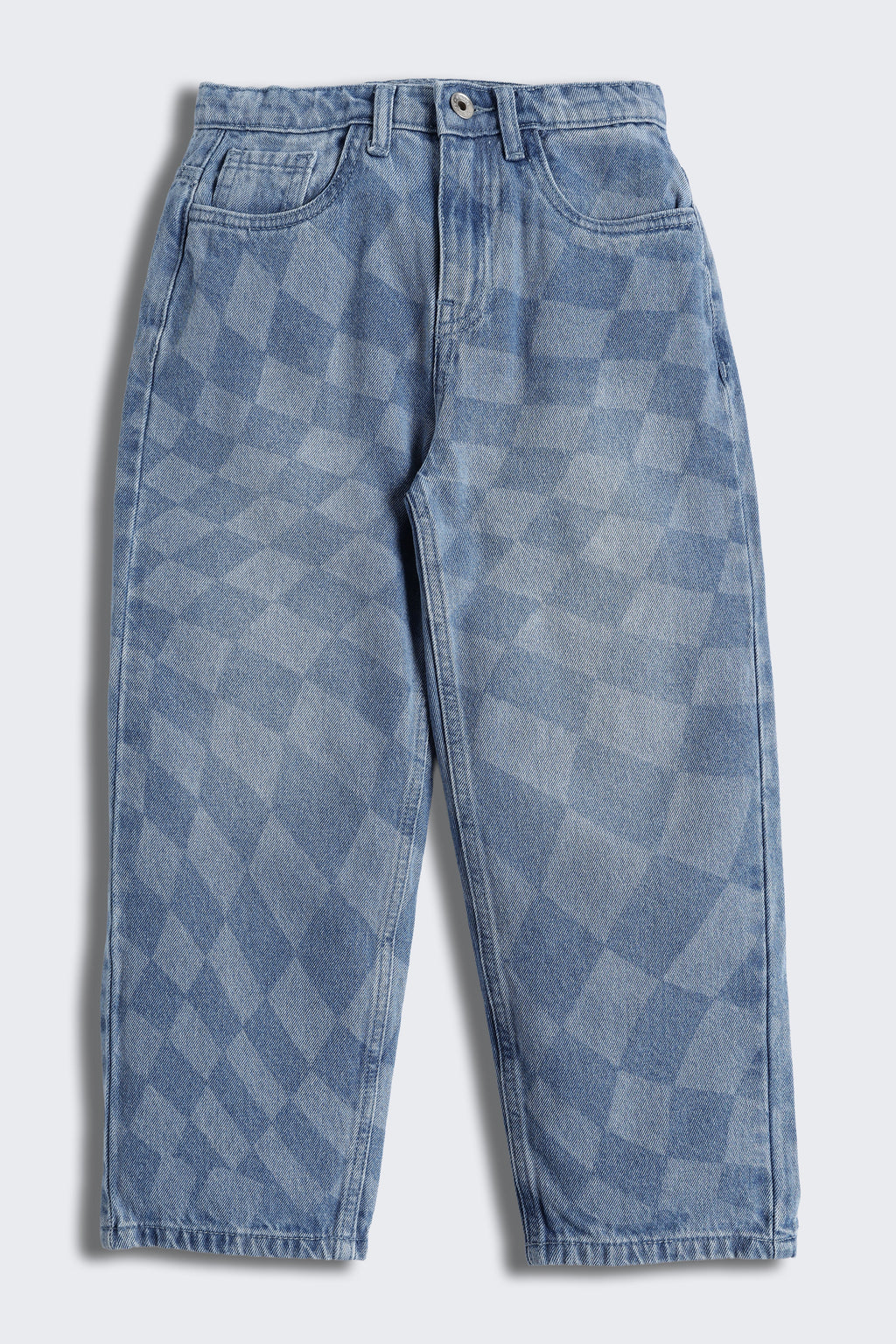 Blue 5 Pocketed Regular Fit Jeans