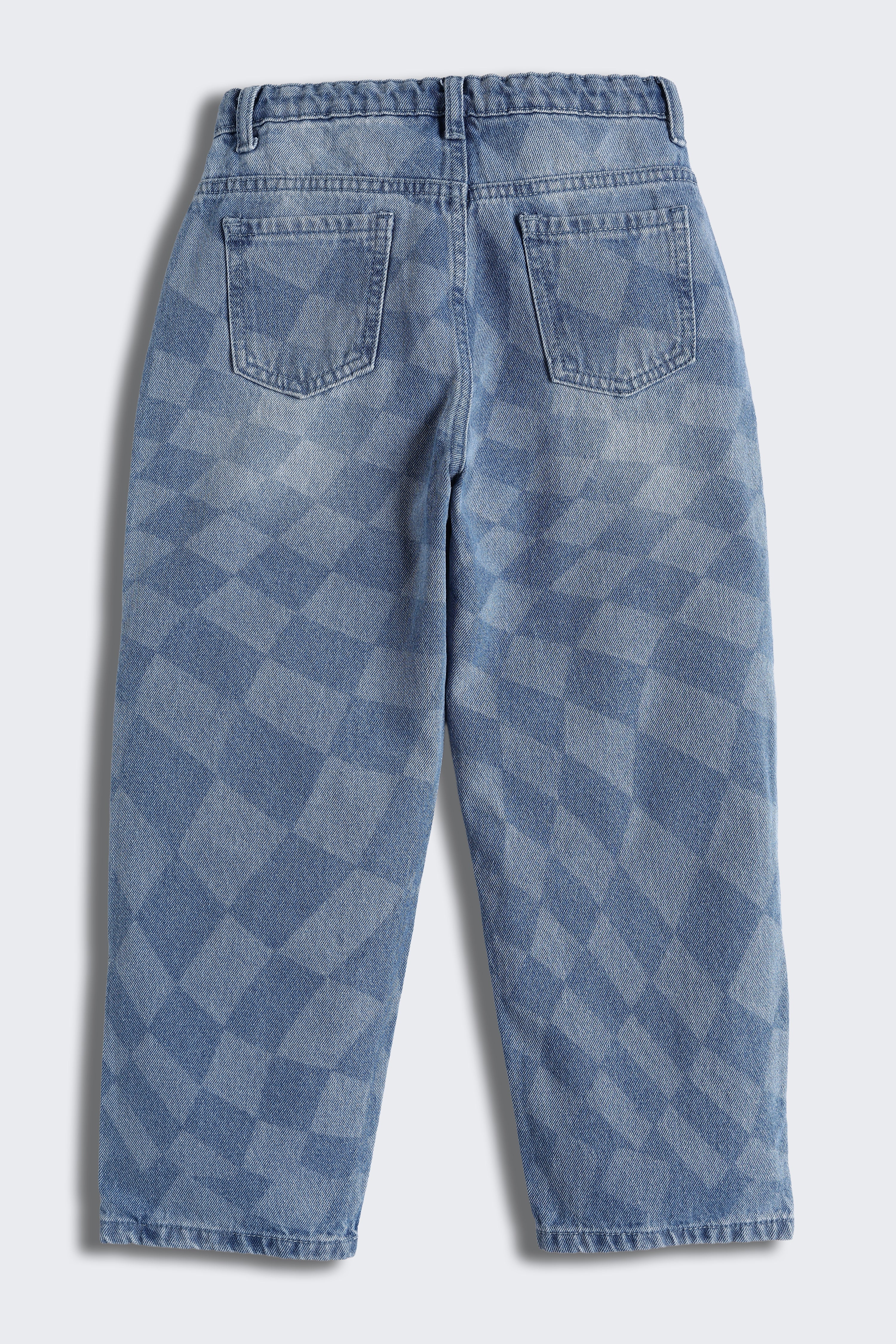 Blue 5 Pocketed Regular Fit Jeans