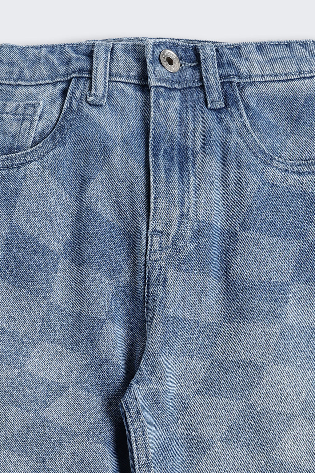 Blue 5 Pocketed Regular Fit Jeans