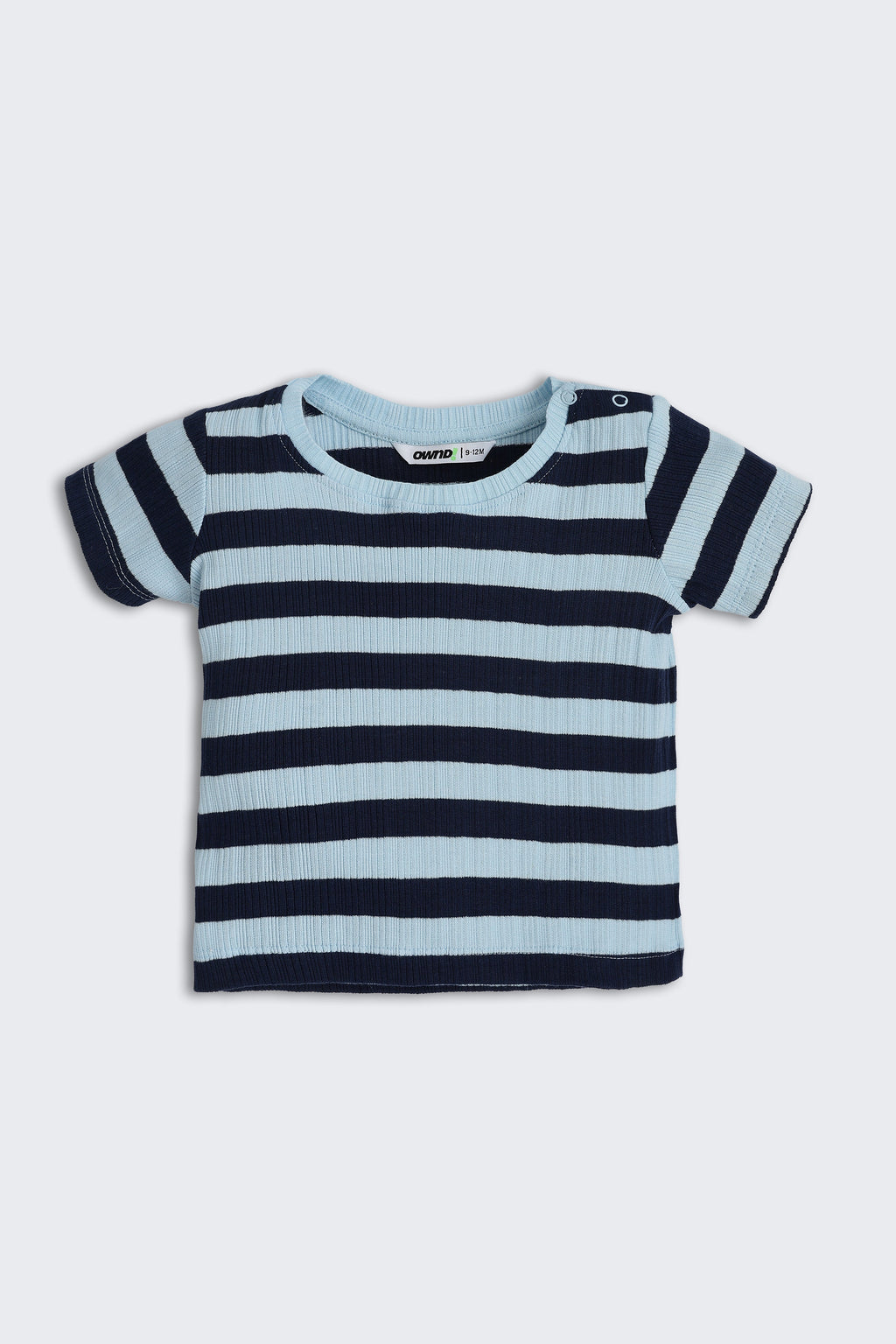 Blue Striped Regular Fit Co-ord Set
