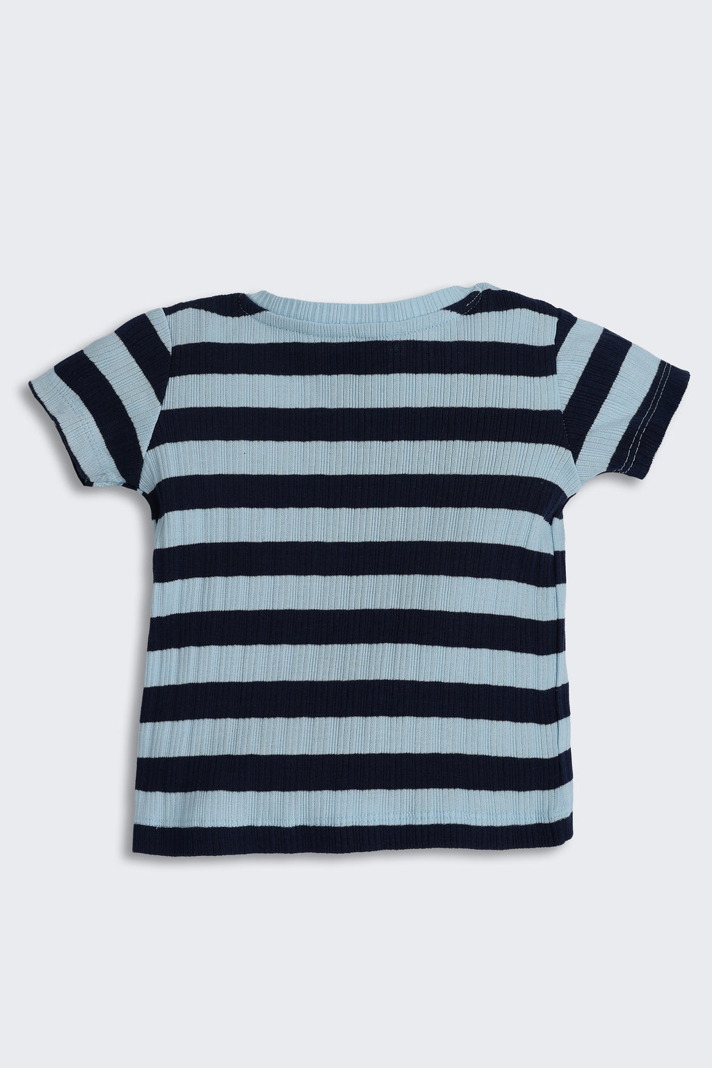 Blue Striped Regular Fit Co-ord Set