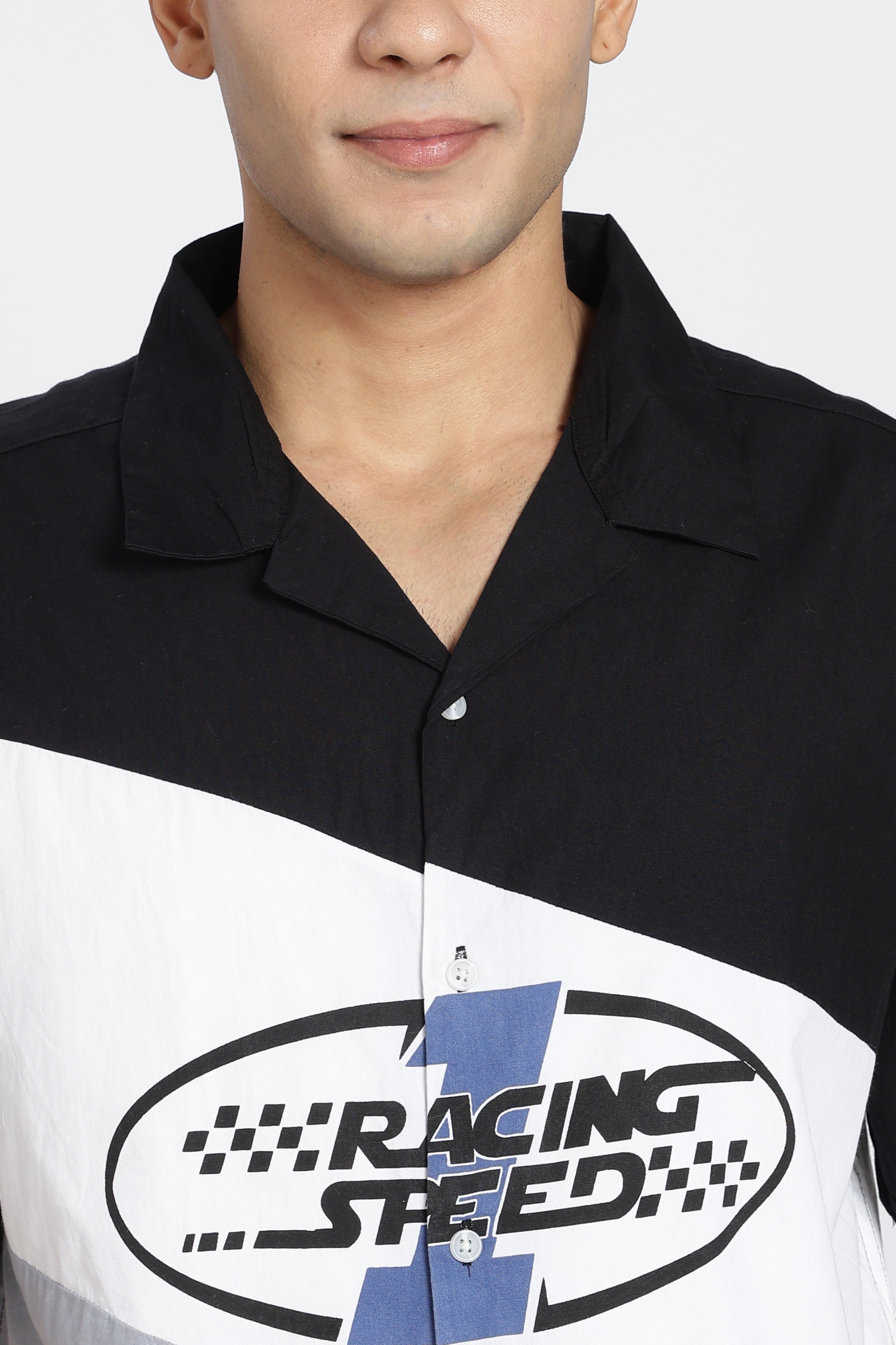 Multi Coloured Cotton Regular Fit Shirt