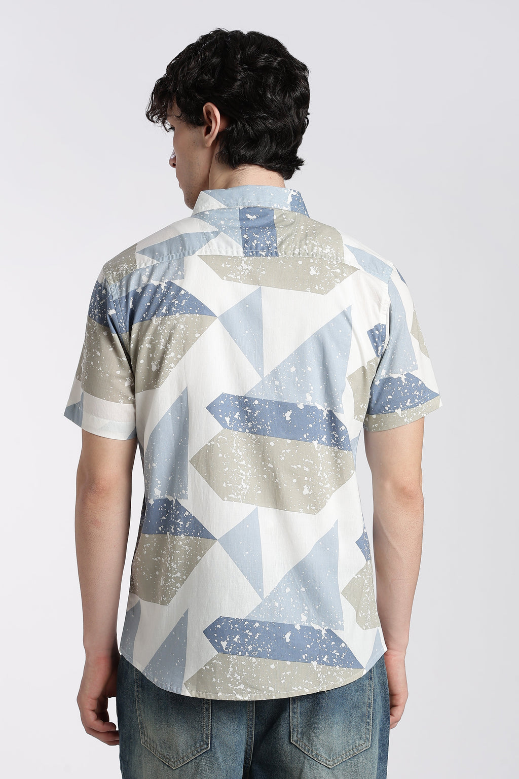 Multi-coloured Cotton Regular Fit Shirt